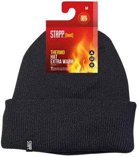 Stapp heat unisex beanie thinsulate 1-pack 70601 thermo | zwart 6990 | maat m - 8721198029247