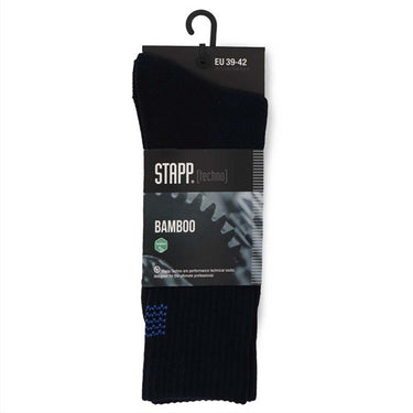 Stapp techno bamboo sok 28400 marine | 4990 marine blauw | maat 39 - 8719534312436