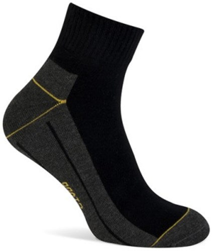Afbeelding laden in galerijviewer, Stapp yellow quarter 2-pack sokken 4435 | 699 zwart | maat 50 - 38.134.046.47
