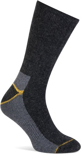 Stapp yellow thermo 2-pack sokken 4420 | 695 antraciet melange | maat 46 - 38.134.008.02