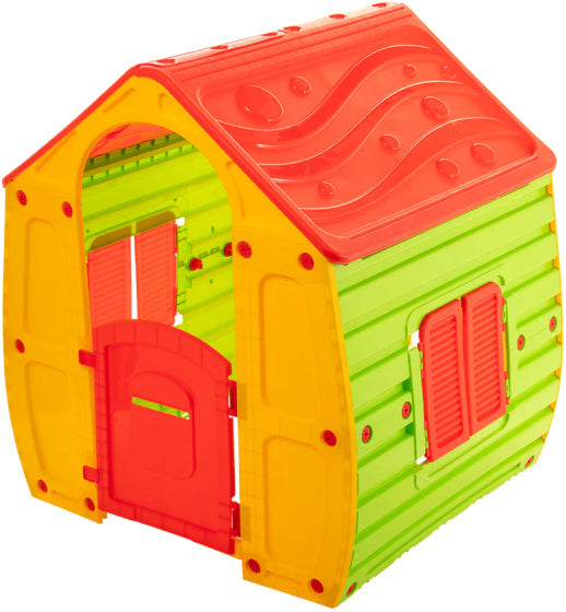 Afbeelding laden in galerijviewer, Starplay Magical Speelhuis 102 x 90 x 109 cm Rood Geel Groen
