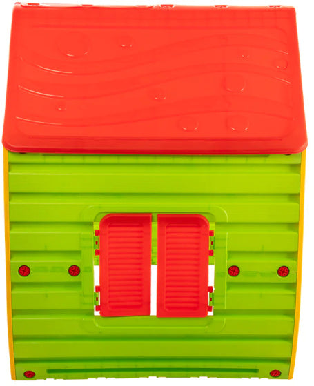 Afbeelding laden in galerijviewer, Starplay Magical Speelhuis 102 x 90 x 109 cm Rood Geel Groen
