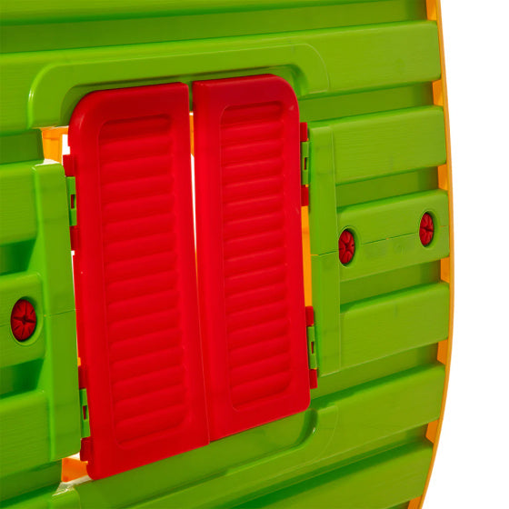 Afbeelding laden in galerijviewer, Starplay Magical Speelhuis 102 x 90 x 109 cm Rood Geel Groen
