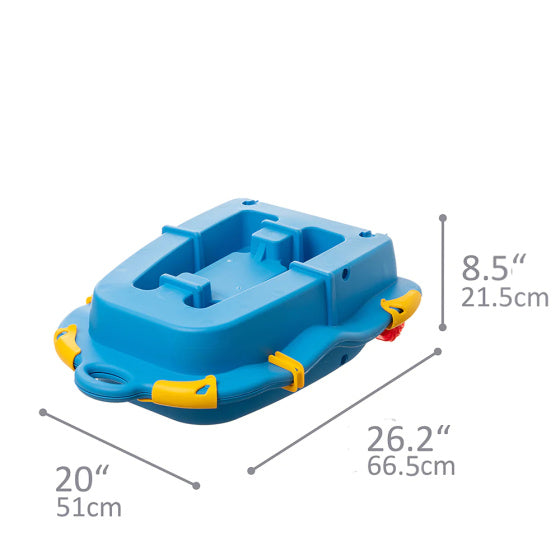Load image into Gallery viewer, Starplay Water Fun Speelgoedkoffer Blauw 21-delig
