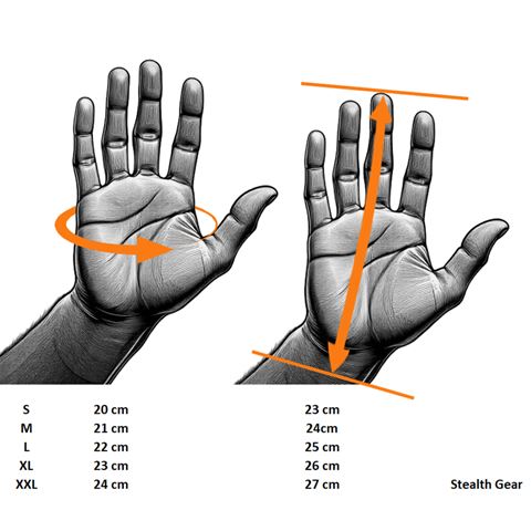Load image into Gallery viewer, Stealth gear handschoenen maat m
