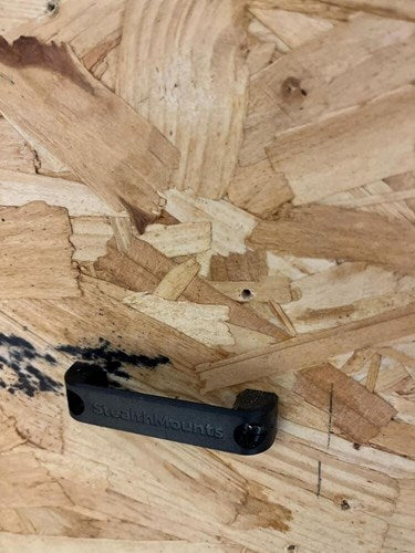 Load image into Gallery viewer, Stealthmounts bankriem | zwart | 6 stuks - bb-pl-blk-6
