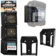 Stealthmounts batterijhouders voor makita 40v xgt | zwart | 6 stuks - bm-mk40-blk-6