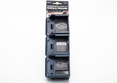 Stealthmounts bm-bo18-blu-6 accuhouder voor bosch 18v pro | blauw | 6-pack - bm-bo18-blu-6