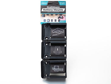 Stealthmounts bm-mk12-blk-6 accuhouders voor makita 12v cxt | zwart | 6 stuks - bm-mk12-blk-6