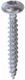 Steelies ultimate basic spaanplaatschroef 5,0x 35 ck t25 vz | 200 stuks - c7010500351