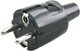Enzo stekker | ra | pvc | 10 16a | zwart - 00.110.12