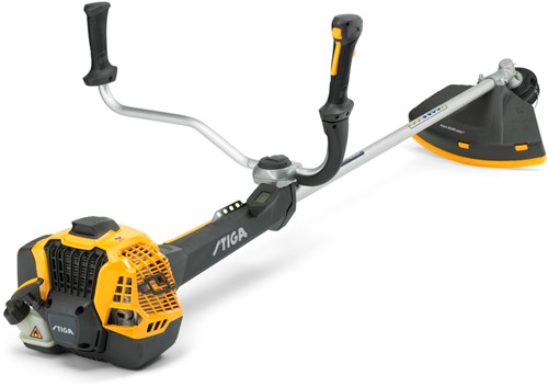 Stiga bc 750 b benzine bosmaaier | 44,8 cc | 1,5 kw | 2-takt | 45 cm | bike | triarc | b w | dubbel draagharnas - 283424008 st3