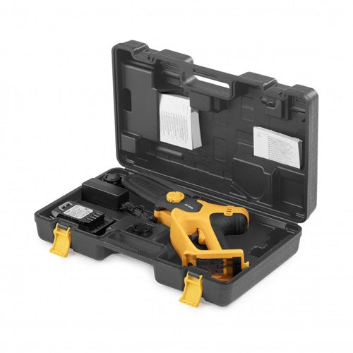 Afbeelding laden in galerijviewer, Stiga pr 100e kit | accu snoeizaag | 1 serie | 0,3 kw | zwaardlengte 13 cm | 7,5 m sec | inclusief 1x 2ah accu en oplader - 271432101 st1
