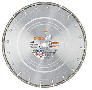 Stihl accessoires diamant-doorslijpschijf, ø 350mm, gietijzer, d-g80 - 08350707000