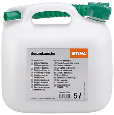 Stihl accessoires stihl benzinejerrycan | kunststof | 5 l | transparant - 00008810202