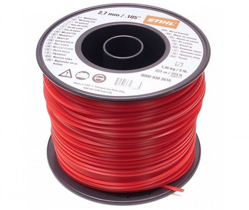 Stihl accessoires stihl maaidraad 5-hoekig ø 2,7 mm x 38,0 m - 9303342 - 00009303342