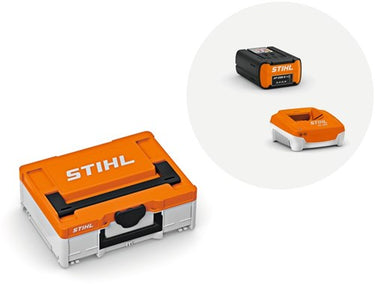 Stihl power box basic, met 2x 4.8ah ap 200 s accu en 1x al 301 snellader - 48502000042