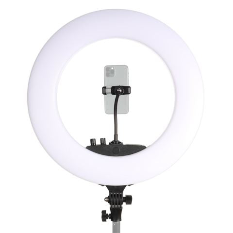 Load image into Gallery viewer, StudioKing LED Ringlamp Set 48W LR-480
