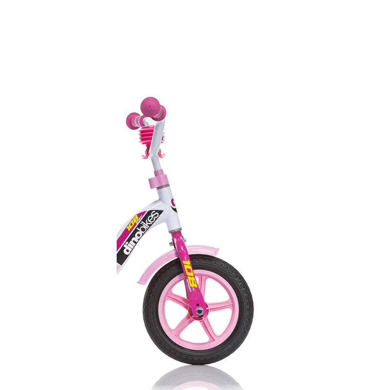 Load image into Gallery viewer, Dino bikes dino meisjesfiets 108 sport 10 inch roze wit
