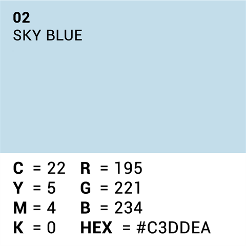 Load image into Gallery viewer, Superior achtergrondpapier 02 sky blue 1,35 x 11m
