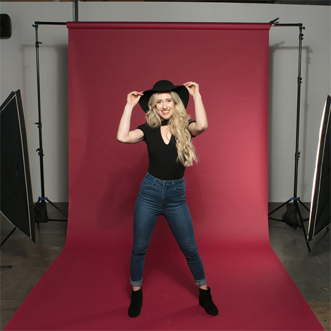 Superior achtergrondpapier 27 flame 1,35 x 11m