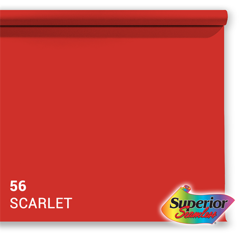 Load image into Gallery viewer, Superior achtergrondpapier 56 scarlet 1,35 x 11m
