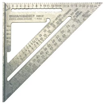 Load image into Gallery viewer, Enzo swanson 25 cm metrische speed square w bl - eu202
