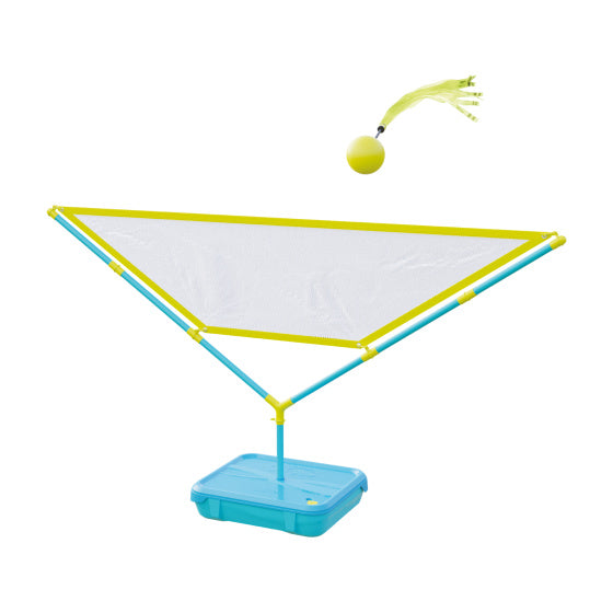Load image into Gallery viewer, Swingball 5-in-1 Multiplay Speelset met All Surface Basis Blauw Geel
