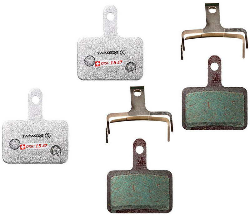 Load image into Gallery viewer, Swissstop 15 e shimano trp tektro quad pair fair e-bike disc brake pads
