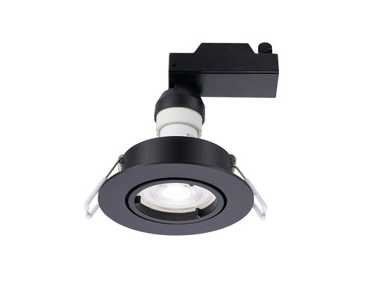 Sylvania inbouwspot led - gu10 - 345 lm - ip20 - zwart