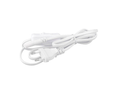 Sylvania plug met schakel - wit