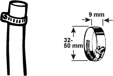 Cornat spanring 32-50mm 1st rvs - t308305