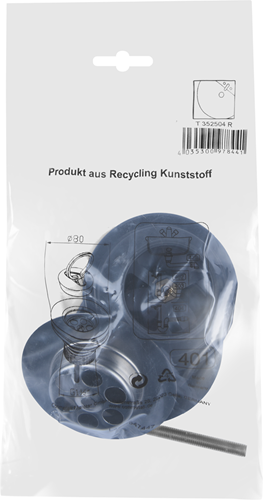Load image into Gallery viewer, Cornat afvoerplug spoelbak 85mm 6 4 (401) - t352504r
