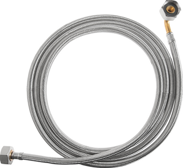 Cornat wasmachine-toevoerslang 2m50 rvs - t357216