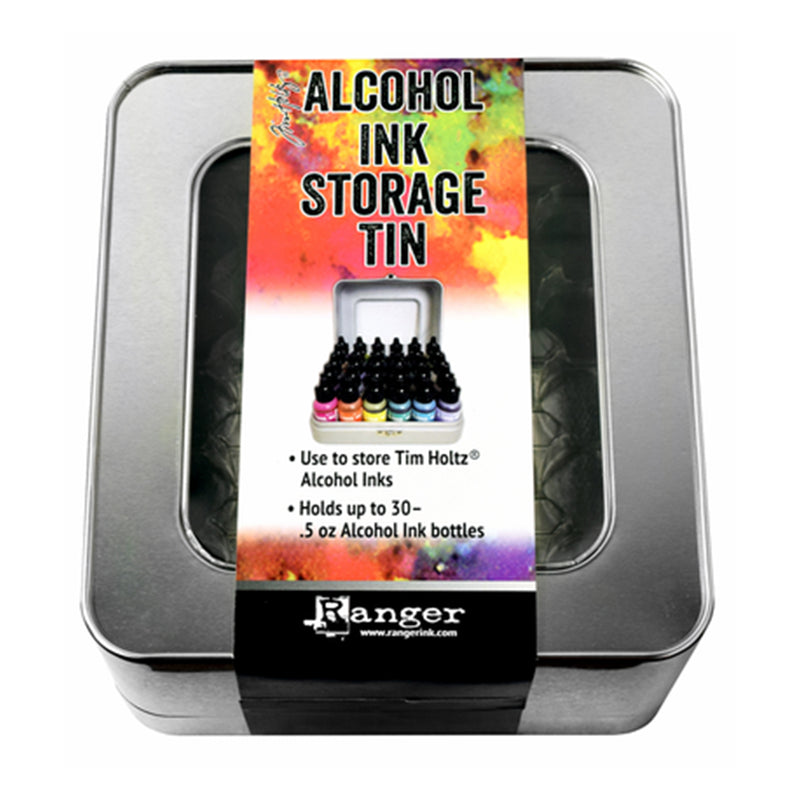Load image into Gallery viewer, Ranger ink ranger • tim holtz alcohol ink storage tin
