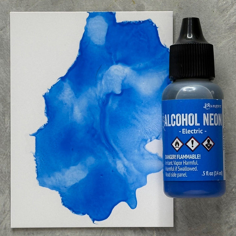 Load image into Gallery viewer, Ranger ink ranger • tim holtz alcohol neon ink electric 14ml
