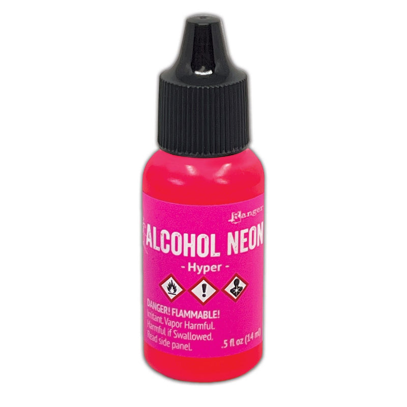 Load image into Gallery viewer, Ranger ink ranger • tim holtz alcohol neon ink hyper 14ml
