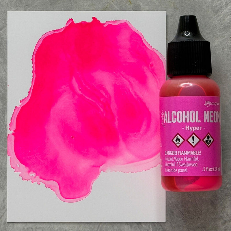 Load image into Gallery viewer, Ranger ink ranger • tim holtz alcohol neon ink hyper 14ml
