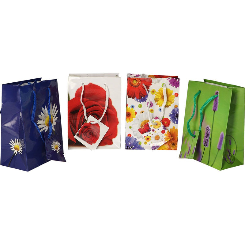 Load image into Gallery viewer, Jvdl luxe cadeau tasje klein bloemen assorti
