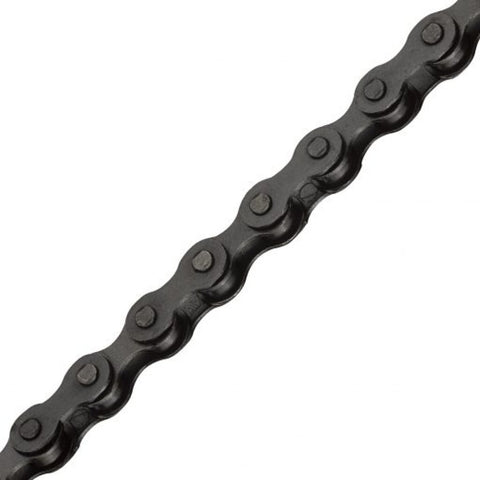 Taya chain 408h 1/2x3/32 1-speed black/black 112 links hanging card