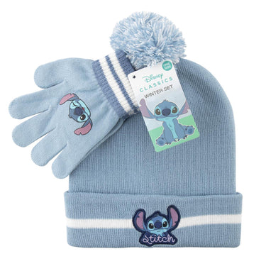 Lilo stitch winterset muts handschoen