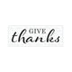 The crafter's workshop • template 41,6x15,2cm give thanks