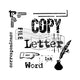 The crafter's workshop • template 30x30cm correspondence