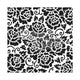 The crafter's workshop • template 30x30cm rose garden
