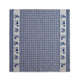 Ddddd theedoek dutchie blauw 60x65cm 6 stuks