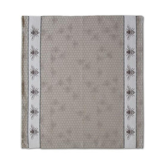 Ddddd theedoek honing grijs 60x65cm 6st