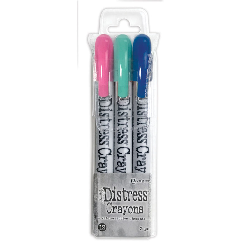 Load image into Gallery viewer, Ranger ink ranger • tim holtz distress crayons set 12 3st.
