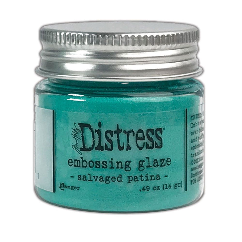 Load image into Gallery viewer, Ranger ink ranger • tim holtz distress embossing glaze salvaged patina

