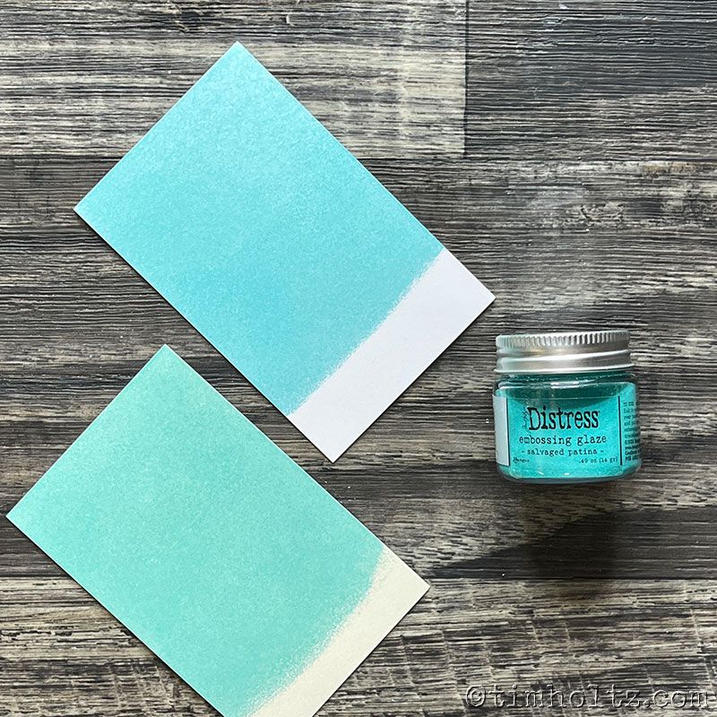 Load image into Gallery viewer, Ranger ink ranger • tim holtz distress embossing glaze salvaged patina
