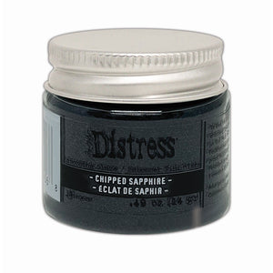 Ranger ink ranger • tim holtz distress embossing glaze chipped sapphire